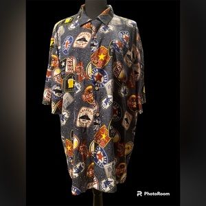 George brand Men’s button down shirt LG 42-44